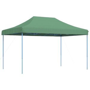 vidaXL Zložljivi pop-up &scaron;otor za zabave zelen 440x292x315 m