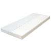 vidaXL Vzmetnica 120x200 cm 7-conska s PU peno 10 cm H2 H3