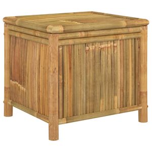 vidaXL Vrtna &scaron;katla za shranjevanje 60x52x55 cm bambus
