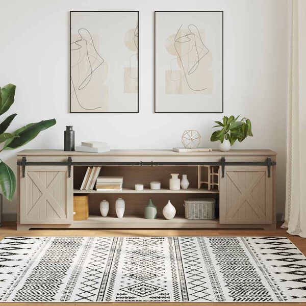 vidaXL Komplet drsnih vrat omarice 213 cm ogljikovo jeklo