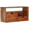vidaXL TV omarica 80x30x42 cm trden akacijev les