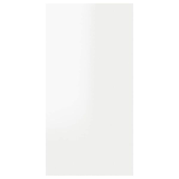 vidaXL TV omarica visok sijaj bela 30,5x30x60 cm inženirski les