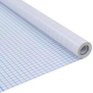 vidaXL Okenska folija matirana črte 0,9 x 5 m PVC