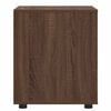 vidaXL Omarica za shranjevanje Rjav hrast 40 x 48 x 57 cm