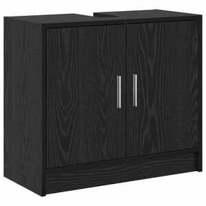vidaXL Kopalni&scaron;ka omarica Črna Orehovina 63 x 29 x 55 cm