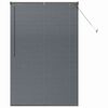 vidaXL Venecijanske žaluzije Temno siva 175 x 120 cm Aluminij
