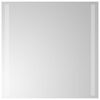 vidaXL LED kopalni&scaron;ko ogledalo 50x50 cm