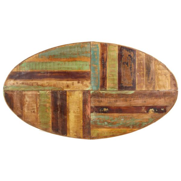 vidaXL Jedilna miza 160x90x75 cm trden predelan les