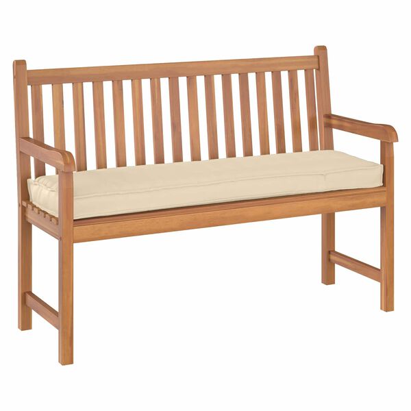 vidaXL Blazina Bež 140 x 40 x 8 cm Oxford tkanina