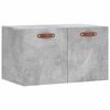 vidaXL Stenska omarica betonsko siva 60x36,5x35 cm inženirski les