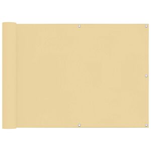 vidaXL Balconska mreža 75 x 200 cm PU premazan oxford alu