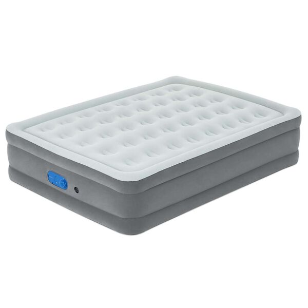 Bestway Napihljiva postelja AlwayzAire za 2 osebi 203x152x46 cm siva