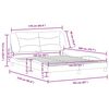 vidaXL Posteljni okvir brez vzmetnice Hvar rjav 160x200 cm umetno usnje