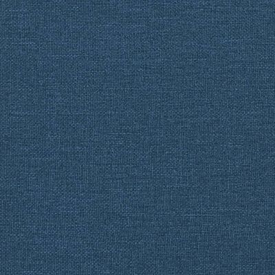 vidaXL Fotelj chesterfield modra tkanina