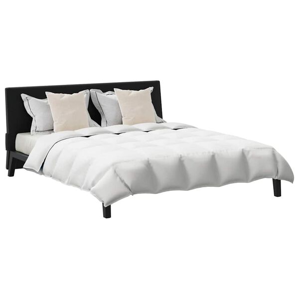 vidaXL Komplet odej z blazino 3 pcs Bela Perje