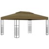 vidaXL Paviljon 3x4 m taupe 180 g/m&sup2;