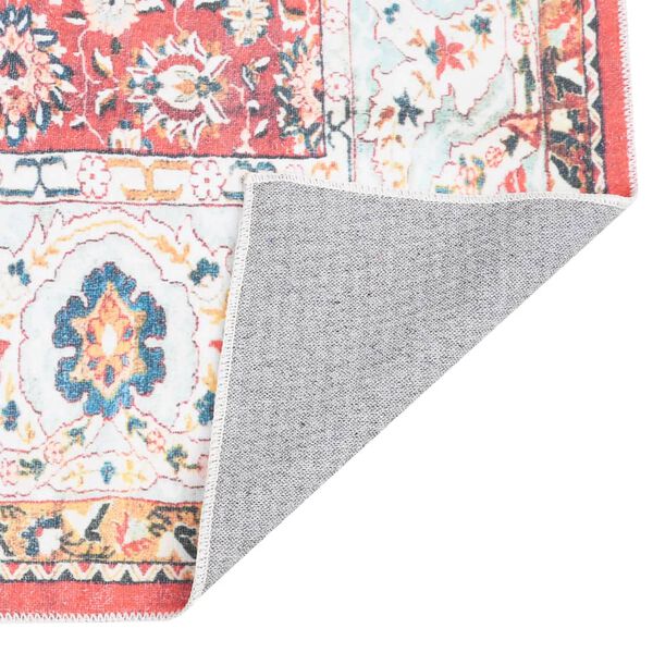 vidaXL Potiskana preproga zložljiva večbarvna 160x230 cm poliester