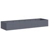 vidaXL Sadilnik antracit 280x80x40 cm Jeklo