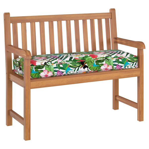 vidaXL Blazina Cvetlični večbarvno 120 x 40 x 8 cm Oxford tkanina