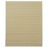 vidaXL Preproga iz bambusa 160x230 cm naravne barve