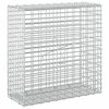 vidaXL Gabion z žico 3,5 mm in mrežo 5x2,5 cm 50x20x50 cm