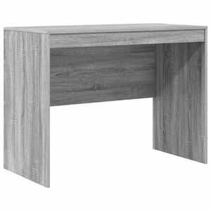vidaXL Miza Siva Sonoma 100 x 50 x 76 cm