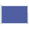 vidaXL Zložljiva stranska tenda za teraso 200x300 cm modra
