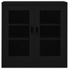vidaXL Pisarni&scaron;ka omara črna 90x40x90 cm jeklo