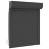 vidaXL Rolo zaslon Antracit 80 x 100 cm Aluminij in poliuretan