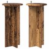 vidaXL Stojalo za rastline 2 kos Star les 29,5 x 29,5 x 60 cm
