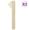 vidaXL Vrtna koprena 2 zvitka 70 g/m&sup2; 10x1,6 m