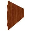 vidaXL Robniki za trato 10 kosov 10x103 cm prilagodljivi corten jeklo