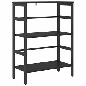 vidaXL Knjižna polica 2 nivojev 60 x 29,5 x 81 cm Inženirski les