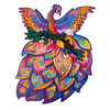 UNIDRAGON Lesena sestavljanka 297-delna Fairy Bird 30x39 cm
