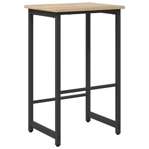 vidaXL Barski stol Sonoma hrast 40 x 32 x 64 cm Inženirski les