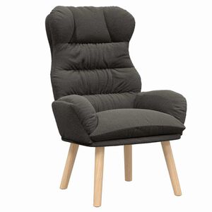 vidaXL fotelj Temno siva 69 x 74 x 93 cm Sherpa tkanina
