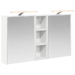 vidaXL Komplet omaric za kopalnico 3 pcs 106 x 16 x 62,5 cm