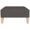 vidaXL Stolček za noge temno siv 78x56x32 cm blago