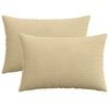 vidaXL Prevleka za blazino 2 pcs HEERLEN Zelena siva 40 x 60 cm