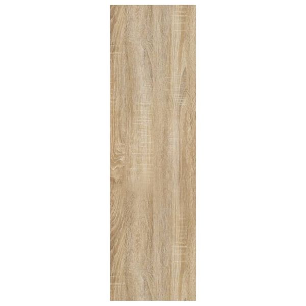vidaXL Knjižna omara/pregrada sonoma hrast 100x30x103 cm