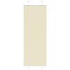 vidaXL Plisirana zavesa kremne barve 75x200 cm, &scaron;irina blaga 74,4 cm, poliester