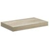 vidaXL Stenske police 4 kosi barva hrasta 40x23x3,8 cm MDF