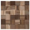 vidaXL Stenska plo&scaron;ča 11 kos Naravna 30 x 30 x 2 cm