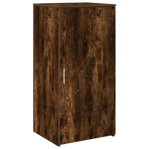 vidaXL shranjevalna omara Smoked Oak 50x45x103,5 cm inženirski les