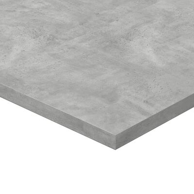 vidaXL Dodatne police za omaro 8 kosov betonsko sive 40x50x1,5 cm