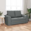 vidaXL Sofa postelja 60cm Temno siva blago