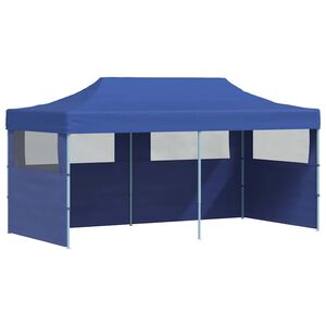 vidaXL Zložljiv pop-up vrtni &scaron;otor 3x6 m moder