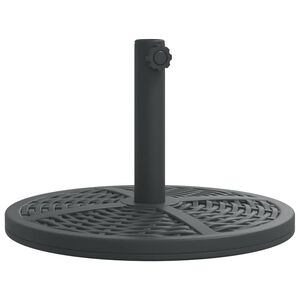 vidaXL Podstavek za senčnik za &Oslash;38/48 mm palice 12 kg okrogel