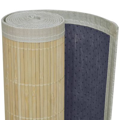 Pravokotna preproga iz naravnega bambusa 80x200 cm