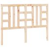 vidaXL Posteljno vzglavje 141x4x100 cm trdna borovina
